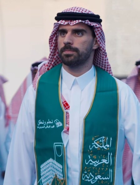 Meet Worldwide Football Superstars wearing Traditional Saudi Attire