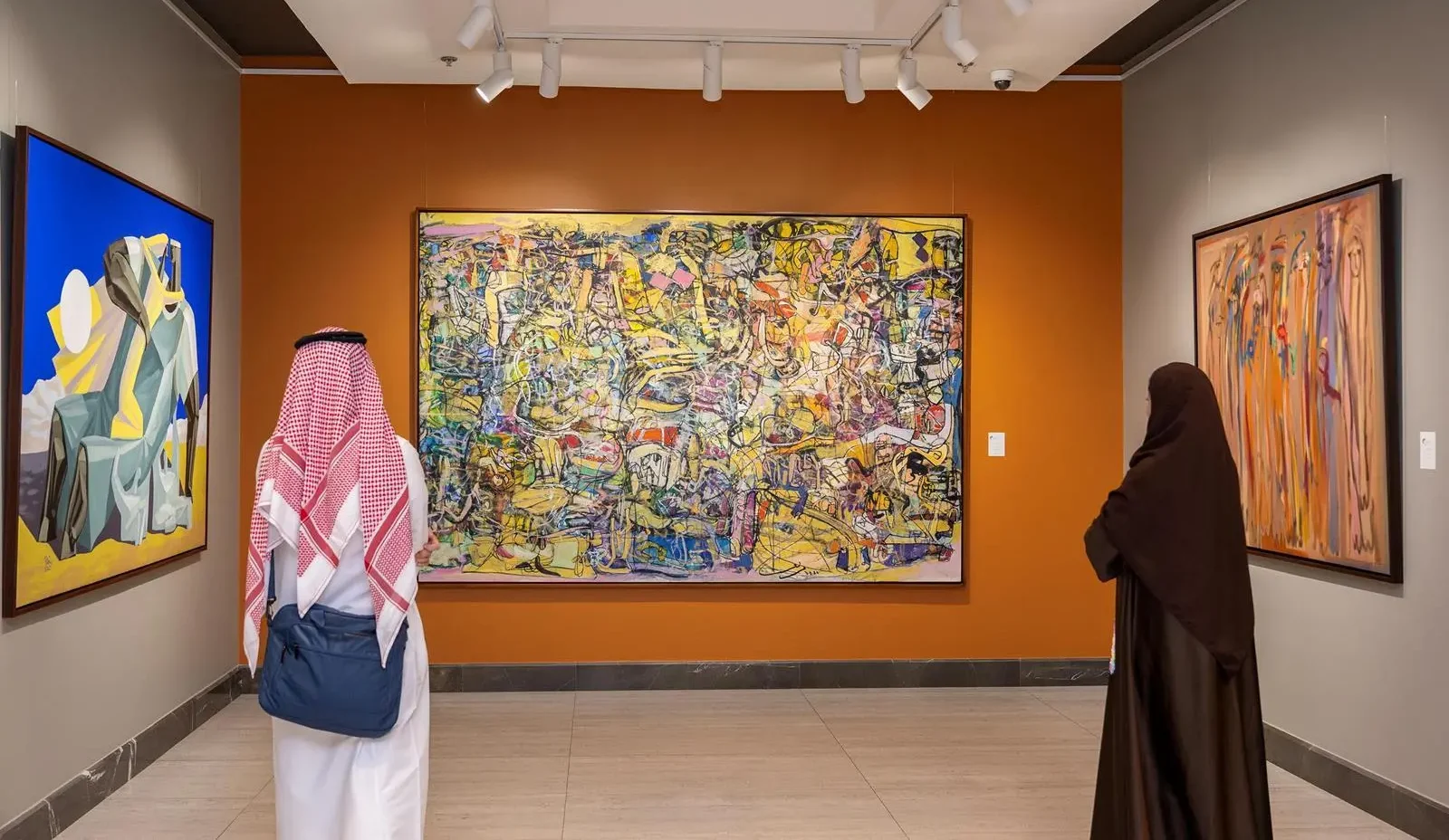 Al Mousa Center Attracts Visitors at Art Week Riyadh