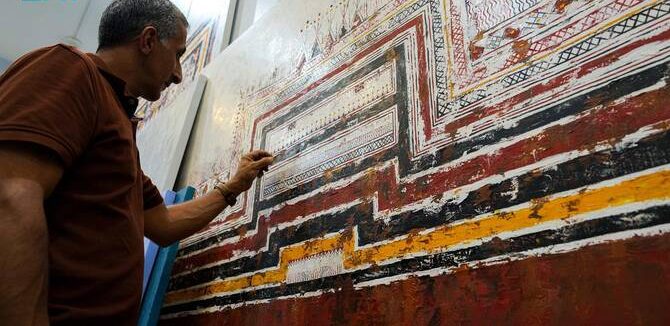 Saudi Artist Documents Al-Qatt Al-Asiri Art over Decades 
