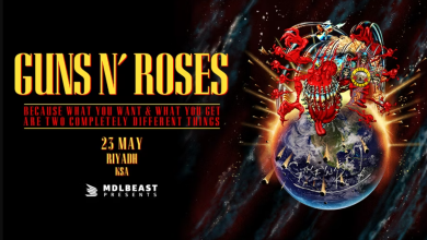 Don’t Miss Guns N’ Roses Concert in Riyadh