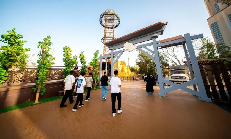 City Walk’s Garden Attracts Visitors of Jeddah Season 2025