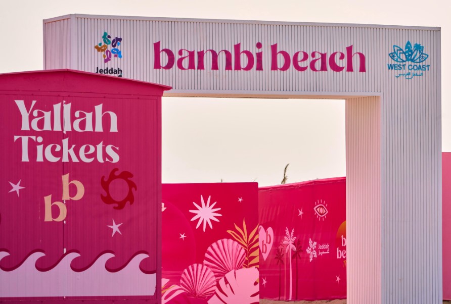 Bambi Beach Offers Girlie Seaside Escape in Jeddah