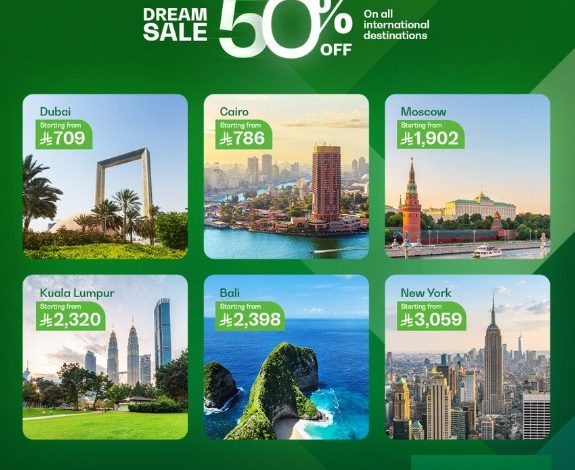 Saudia Offers 50% Discount on All International Destinations