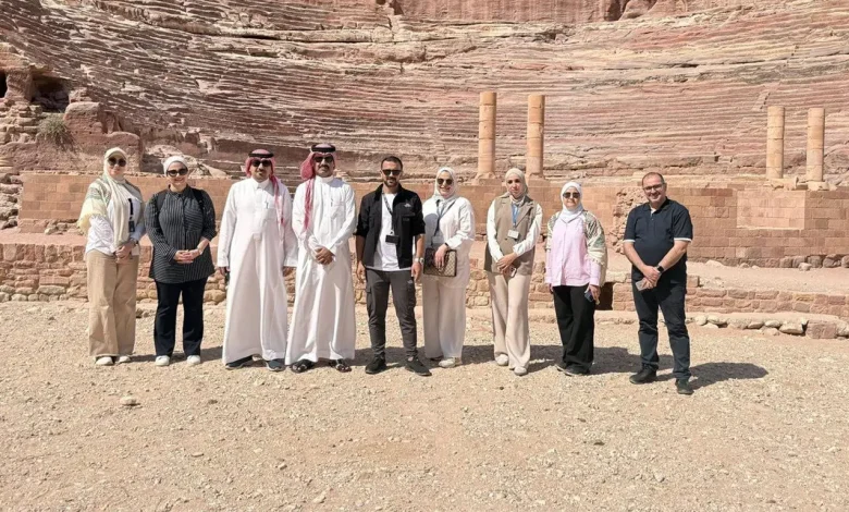 Hail Region Delegation Makes Exceptional Visit to Jordan's Archaeological Sites