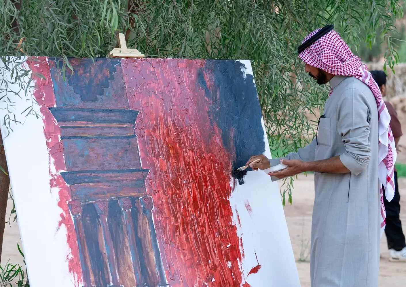 Saudi Colors of Art Club Hosts Artistic Exhibition in AlUla