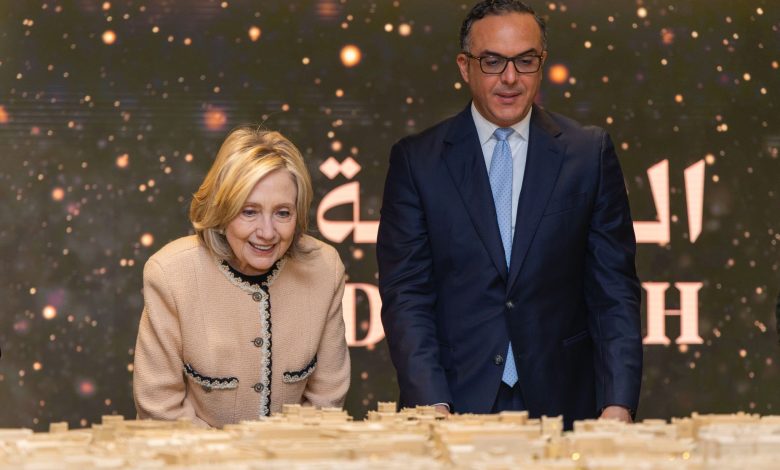 Former US Secretary of State Hillary Clinton Makes Historic Visit to Diriyah