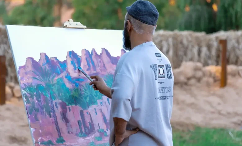Saudi Colors of Art Club Hosts Artistic Exhibition in AlUla
