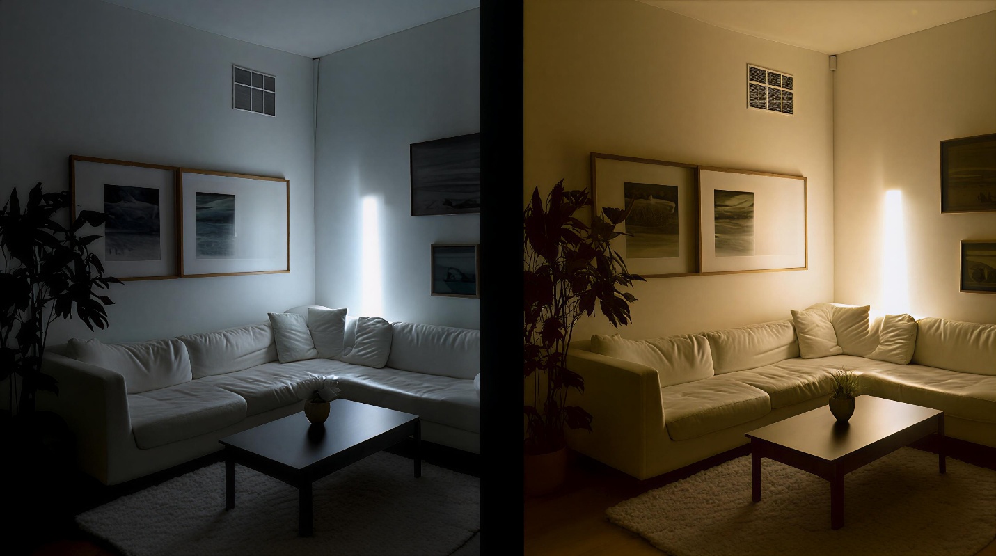 Dynamic Decor: Colors and Lightning