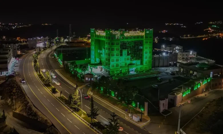 Saudi Founding Day 2026: Al-Baha Glows Green