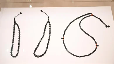 Rare Coral Prayer Beads on Display in Red Sea Museum