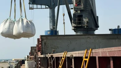 Jazan Commercial Port Exports First Portland Cement Shipment