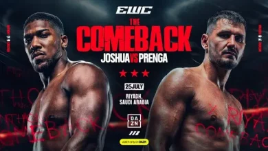 Riyadh to Host Joshua vs. Prenga Showdown in July