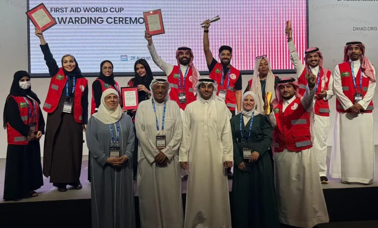 Saudi Red Crescent Crowned World Cup Champion in First Aid